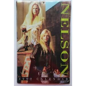 1992 The Nelsons Rock Express Calendar Vintage new old stock in sealed plastic